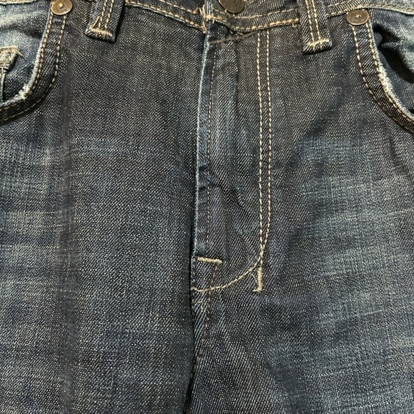 Buffalo David Bitton Blue Relaxed Jeans 34X32. 99% Cotton Men’s - Picture 10 of 15